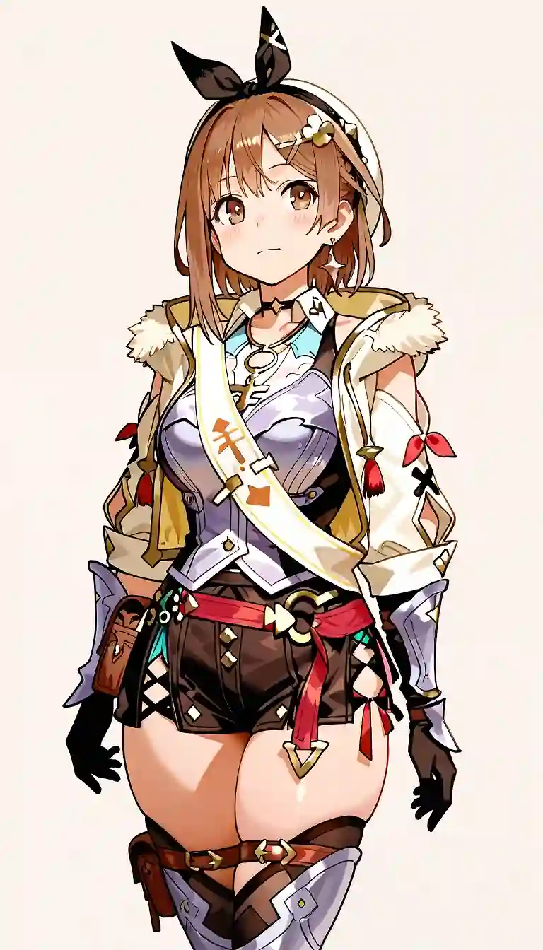 AI art "Armored Ryza"