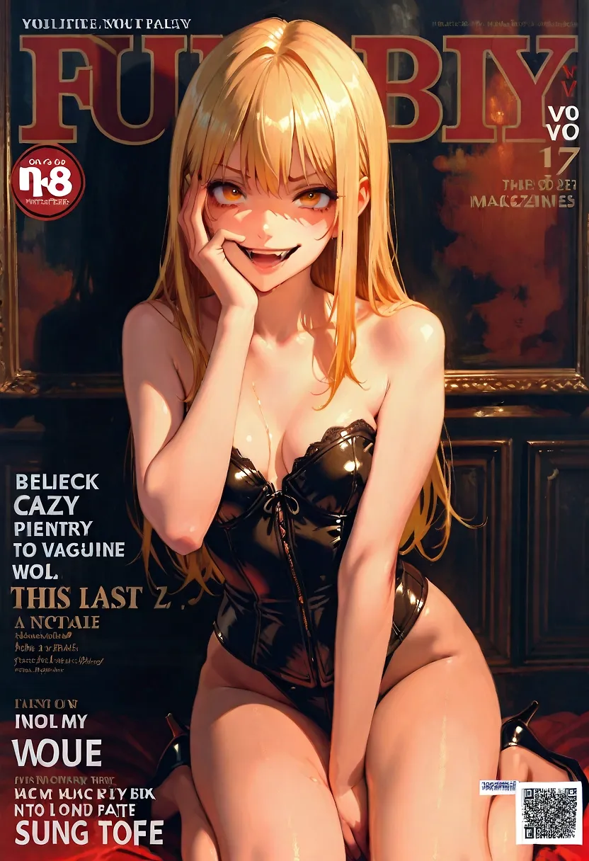 AI art "Mega Tokyo 2032 AD File 2.1: The Chang Case Part 2" with user description "Case File 2.1: The Chang Case Part 2
Classified: For Official Use Only

The woman in the black dress looks at me with a laugh that borders on madness. She is strangling a long-haired brunette woman, effortlessly holding her nearly twenty inches off the ground. The brunette struggles to twist free from the grip but grows weaker by the second. It dawns on me that she must be a "Boomer"—this could turn ugly fast. I repeat my demand with greater emphasis.

Hana: Let go of that woman—immediately!

I aim my pistol right between her eyes. Time seems to slow to a crawl as my index finger—which had been resting straight along the slide—curls around the trigger. And slowly begins to pull it back.

Brian: Amber! That’s enough! Let her go!
Amber: As you wish, Sir.

The man in the suit with the slicked-back black hair brooks no argument. Her grip loosens, and the brunette slumps to the floor; my grip on the trigger relaxes, and I breathe a sigh of relief. The brunette lies on the ground, gasping for breath, clutching at the throat where she had been strangled just seconds before. A strange scene unfolds before me: three women—two on the ground, and the third looking on with concern. And then, that devil of a woman. She has raised her hand in a placating gesture.

Amber: Do your job and remove the disruptive elements, Officer.
Hana: Detective! I don't take orders from you. You’d be better off watching out so I don't arrest *you* for assault and resisting arrest!
Brian: I think my bodyguard got a little carried away.
Priss: Got carried away? That bitch nearly killed me!
Brian: Detective, would you kindly reprimand this vulgar woman? My presence is required elsewhere. Amber—come on, let's go.

He makes no secret of the fact that he considers us all beneath his level. Both of them turn around and walk away without another word.  Before stepping into the elevator, she turns back one last time, flashing the most wicked smile I have ever seen. I walk over to the woman who was knocked down by the bodyguard. She has injuries to her face and legs resulting from the fall. She still seems shaken; I gently place a hand on her head before helping her to her feet.

Hana: Are you two okay?
Irene: ...
Priss: Could be better. Shit.

I address the third woman.

Hana: Hey, you. Would you please take these two outside and wait for me there? I still have some questions for you all.
Linna: Oh, yeah, sure.

She takes the other two in tow and leaves the building. I head to the reception desk and try to find out who that guy was.

Meanwhile, in the elevator...
Brian: Amber, what am I going to do with you? Your behavior really turns me on.

Amber. Even though she is just a machine, her model is capable of sexual acts. She is already kneeling before me as I free my cock from my pants and slap it against her face. She extends her tongue and licks my shaft all the way up to the glans—a sensation that arouses me, especially when I think about how she just wrecked those two sluts. Amber opens her mouth and takes my glans inside. Her tongue is driving me wild; I grab her head and thrust my cock deep into her throat—again and again. Who needs real women, anyway? She doesn't need to breathe or swallow. I can do whatever I want with her. With a chime, the elevator signals that we have arrived at the penthouse. I pull out of her throat, take her hand, and lead her to the couch. She pushes me down onto the couch, lifts her dress, and sits down backward on top of me. As she does so, she guides my cock into her anus.  God, it feels so real—without the downsides. The built-in lube pump does a fantastic job. I thrust hard into it until I can't hold back anymore and I come.

Brian: Amber, you will take care of these women!
Amber: With pleasure, Sir.

You reached the end of this file. Don't forget to close it if you are finished."