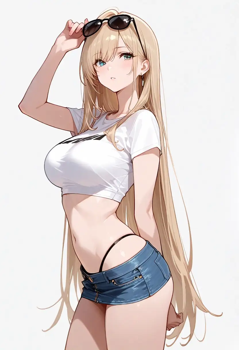 AI art "Blondes have more fun."