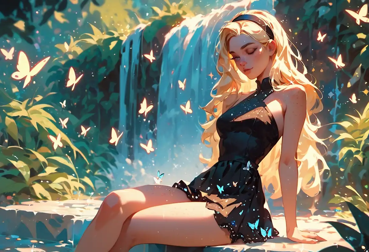 AI art 'Mindy loves throwin it around'