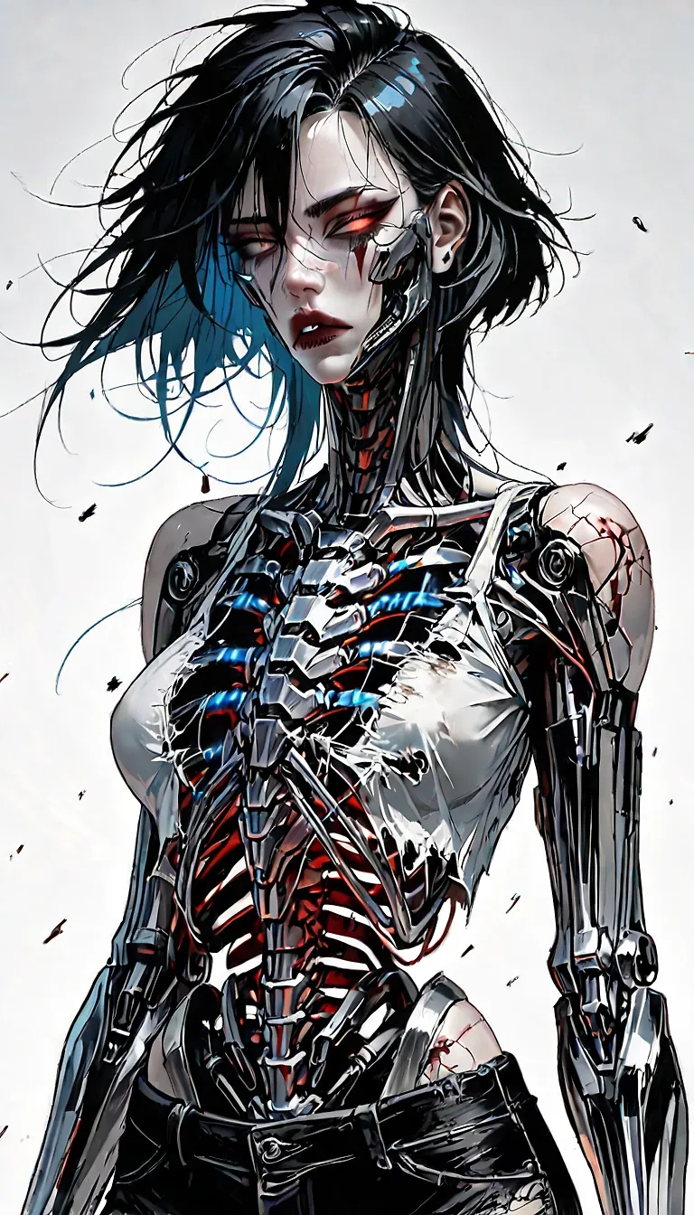 AI art "Cybernetic Overdose of Shadow run"