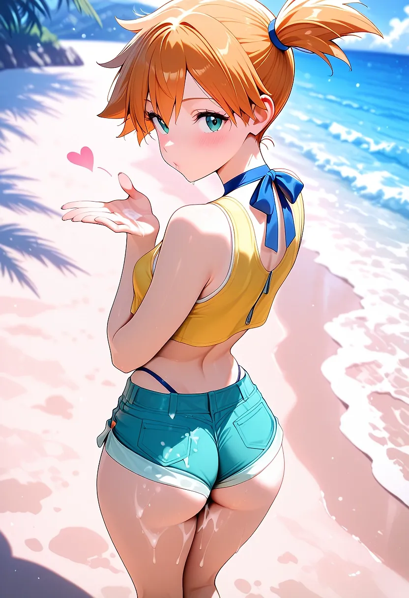 Getting fucked by misty at the beach