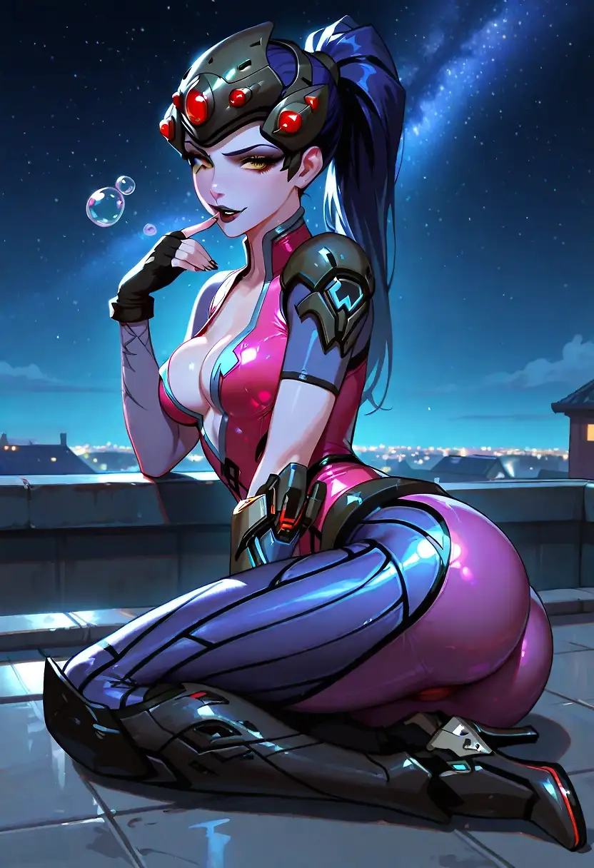 AI art "Widowmaker"