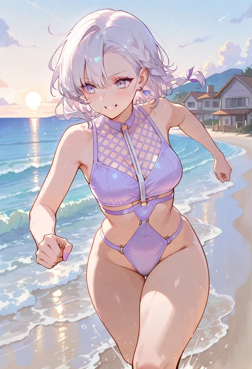 AI art "Vacation with Reyn. Parte 1."