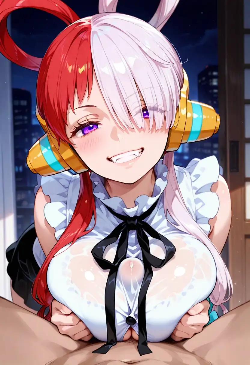 AI art 'Uta getting a little naughty'