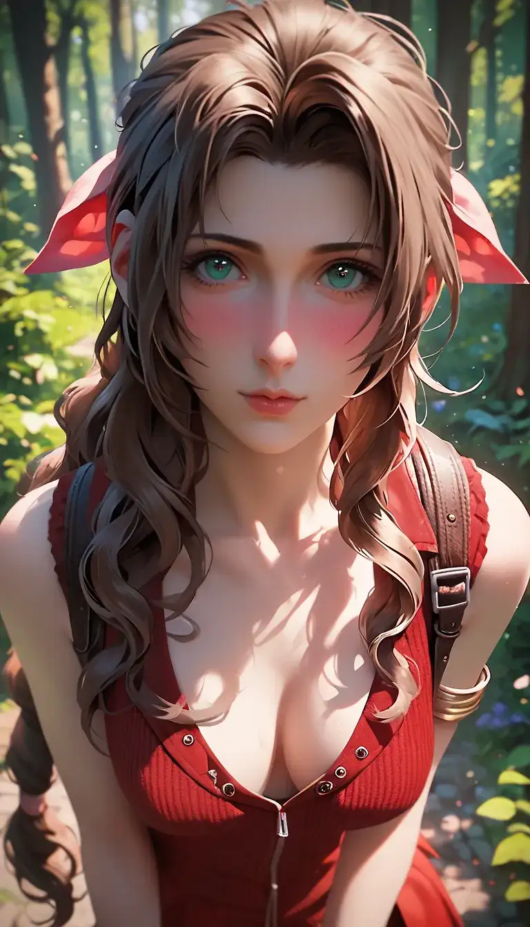 AI art "Aerith Gainsborough: Orc's Orders"