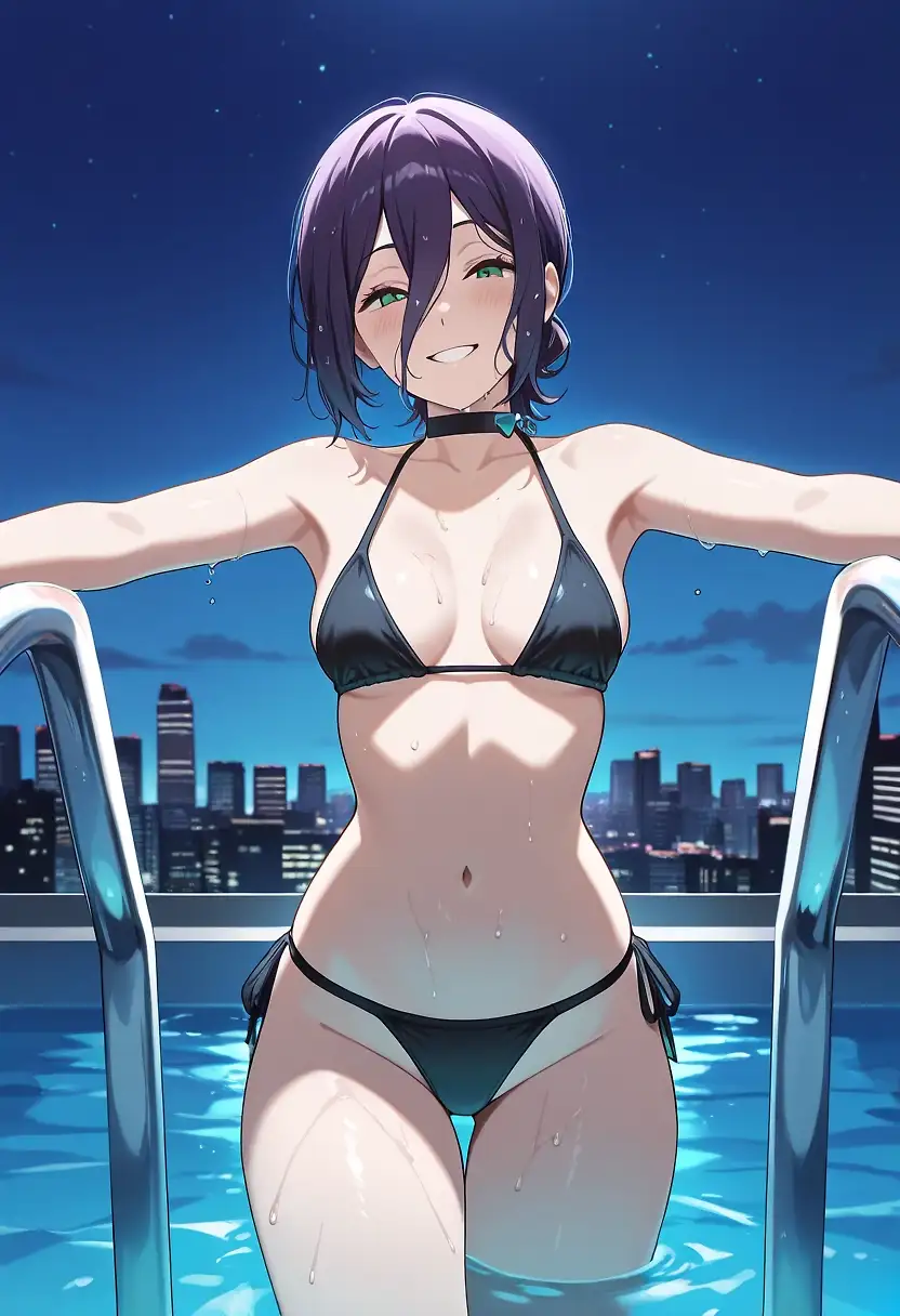 Reze wants to spend some time with you at the pool