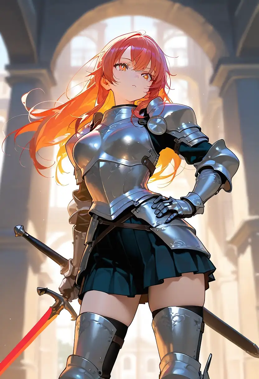 AI art "Swords Woman"