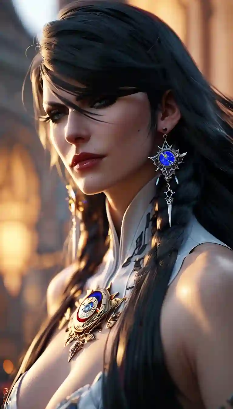 AI art 'Bayonetta test 2'