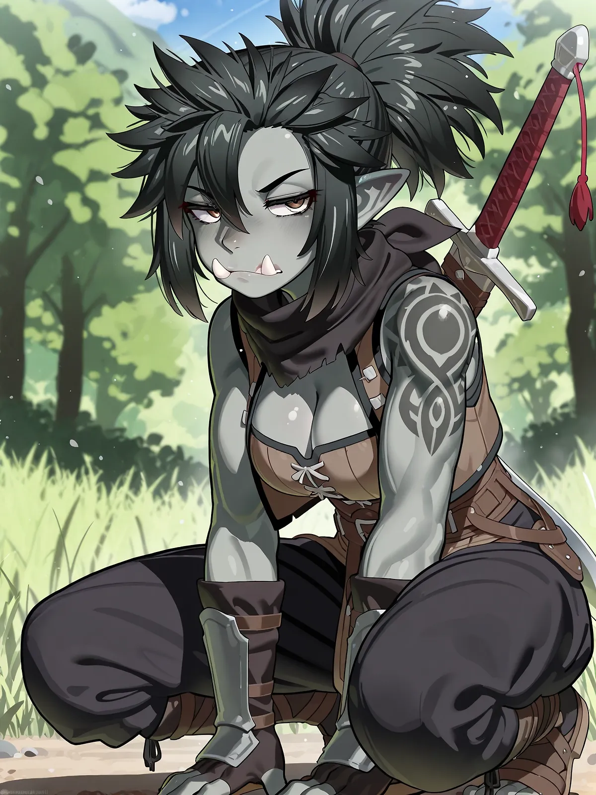 Unimpressed Orc Merc