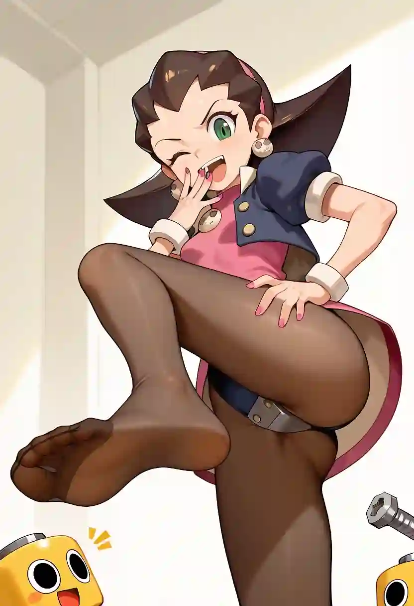 AI art 'Tron Bonne Feet <3' with user description 'various models, similar prompts'