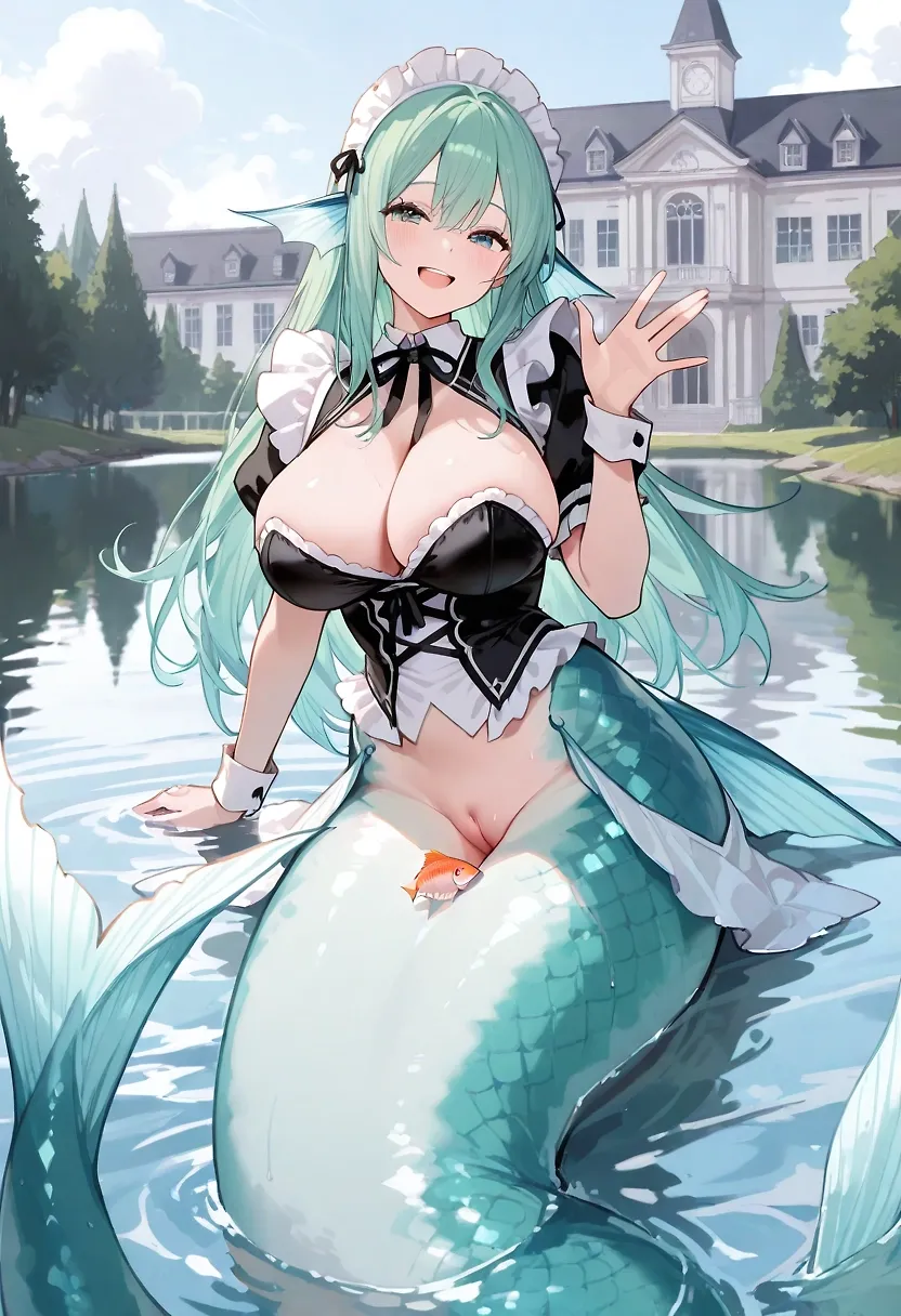 Mermaid from trash to treasure