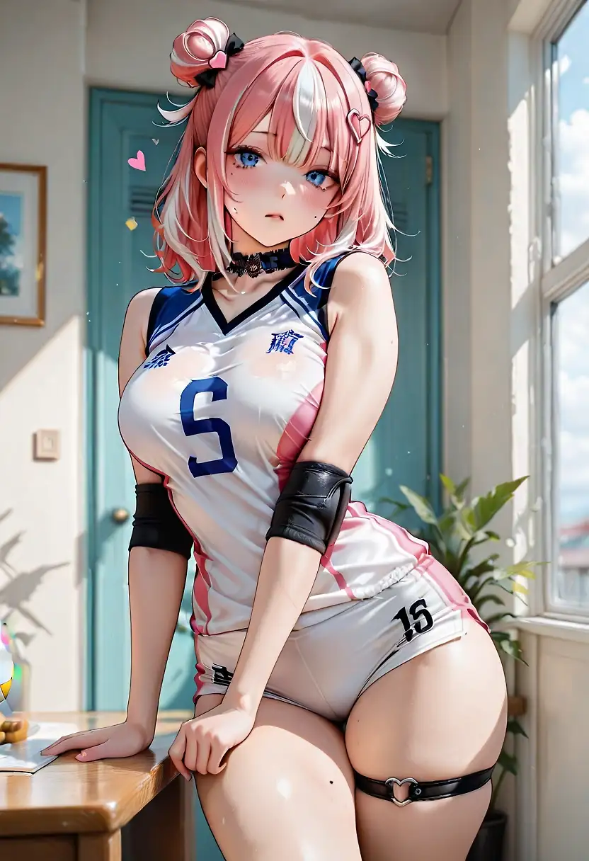 AI art 'Volleyball Isla'