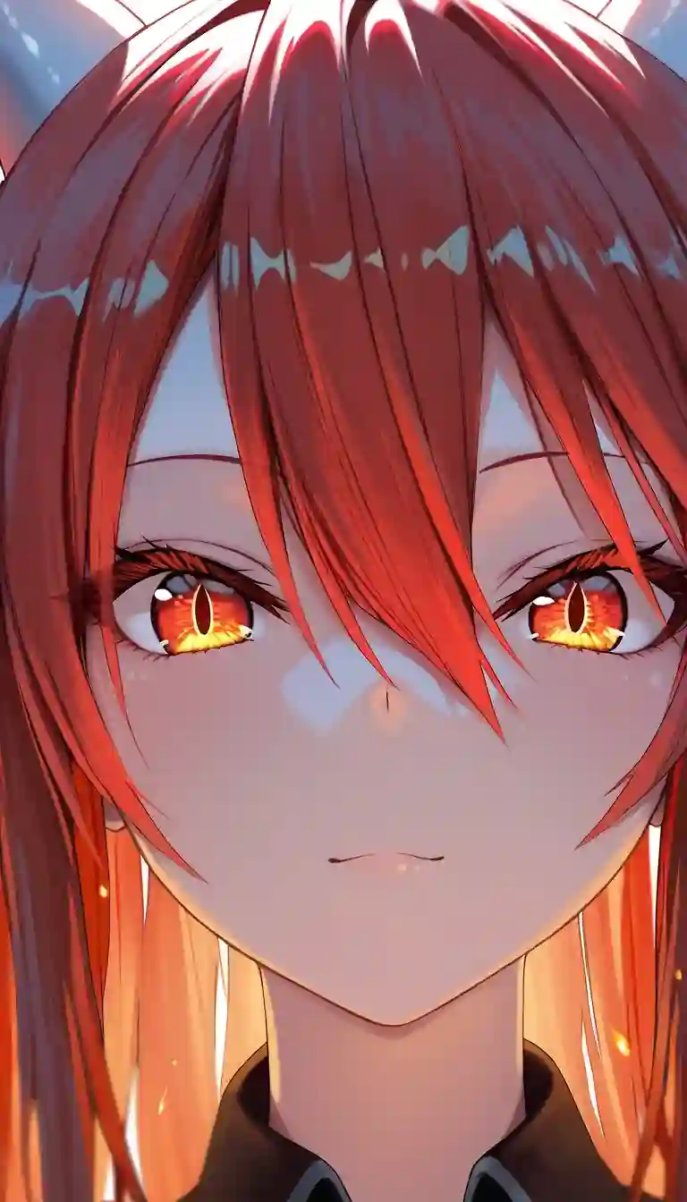 AI art 'Dragon Girl' with user description 'my OC ember the dragon girl'