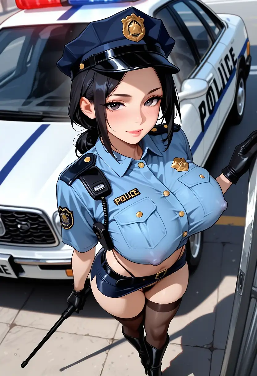 AI art 'Police is watching you'