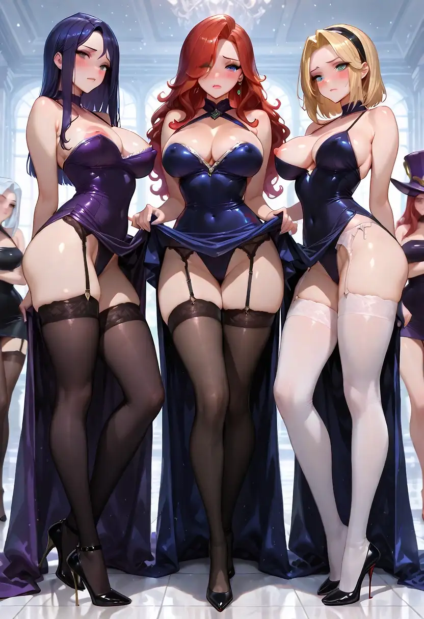 AI art 'League of Legends female champions'
