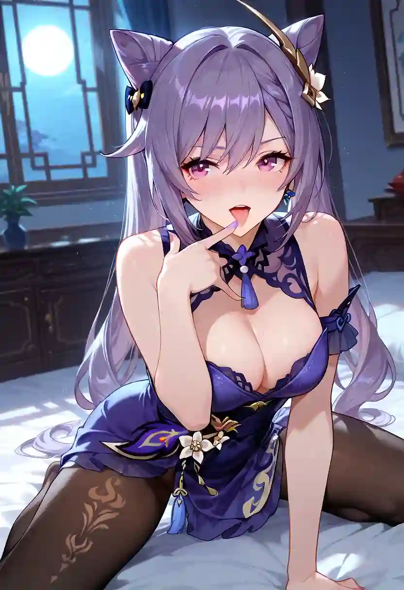 AI art "Genshin Impact Keqing 07"