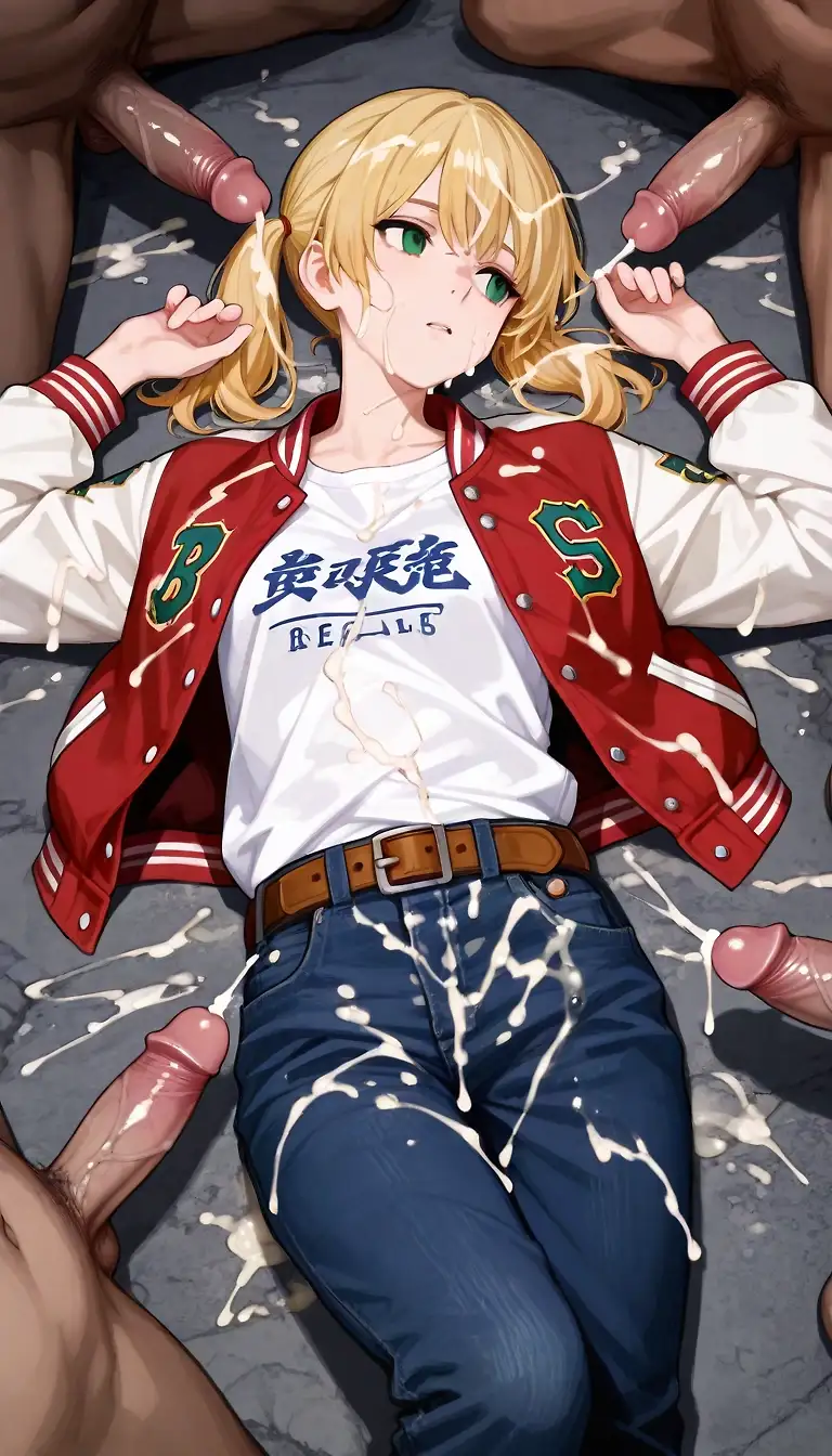 AI art 'Bukkake Collection #1'