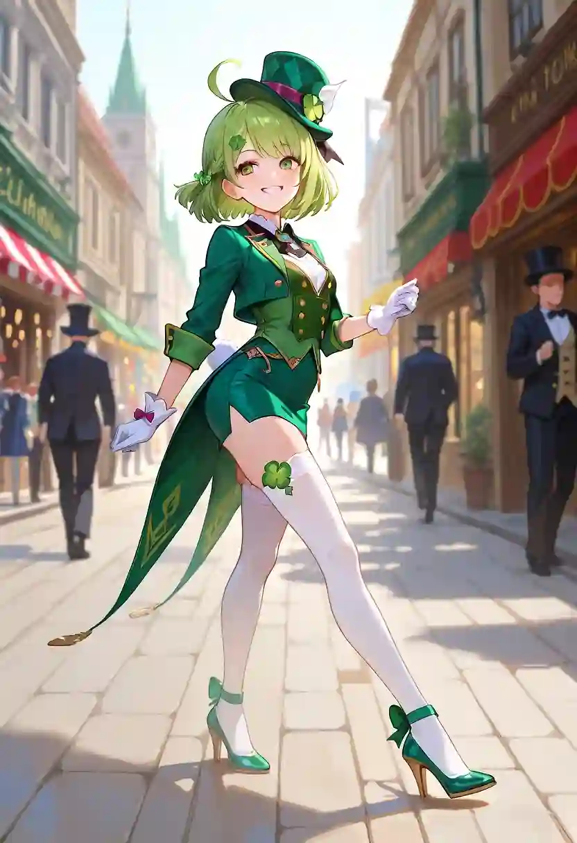 AI art "Happy Paddy's day everybody!"