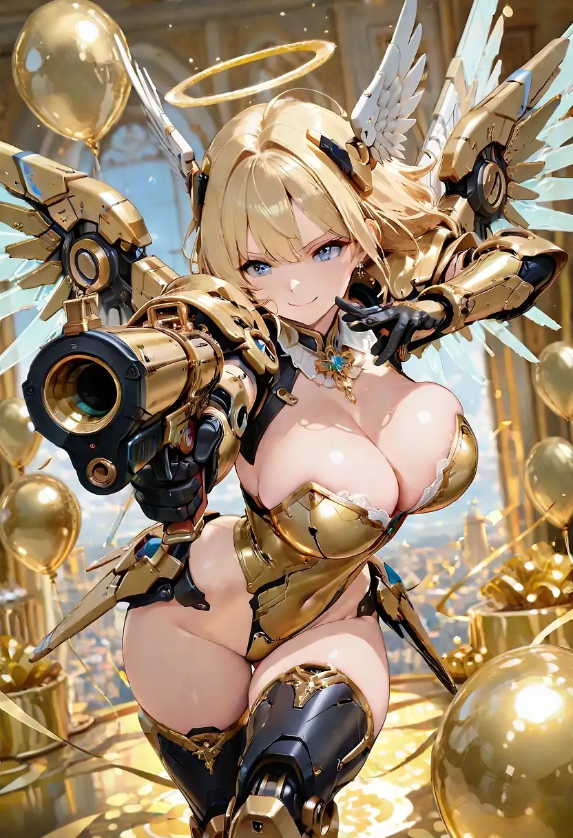 AI art "4K : Thanks you all for the support ! 🎊😳🤩😻🫡"