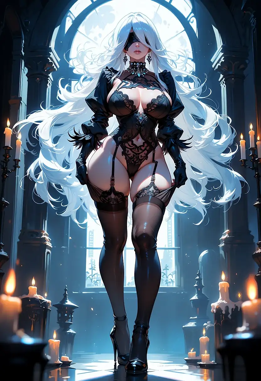 AI art 'Dark Fantasy 2B'