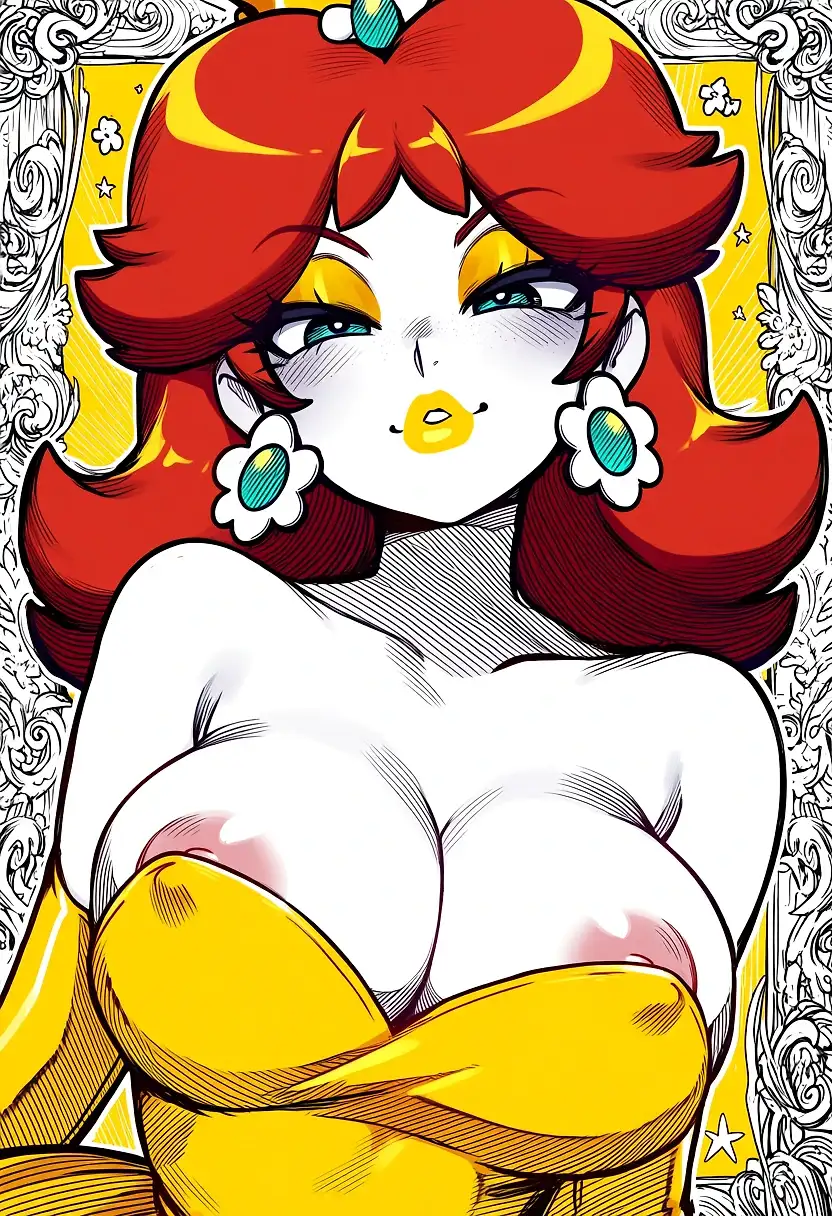AI art 'Princess Daisy (Mario)'