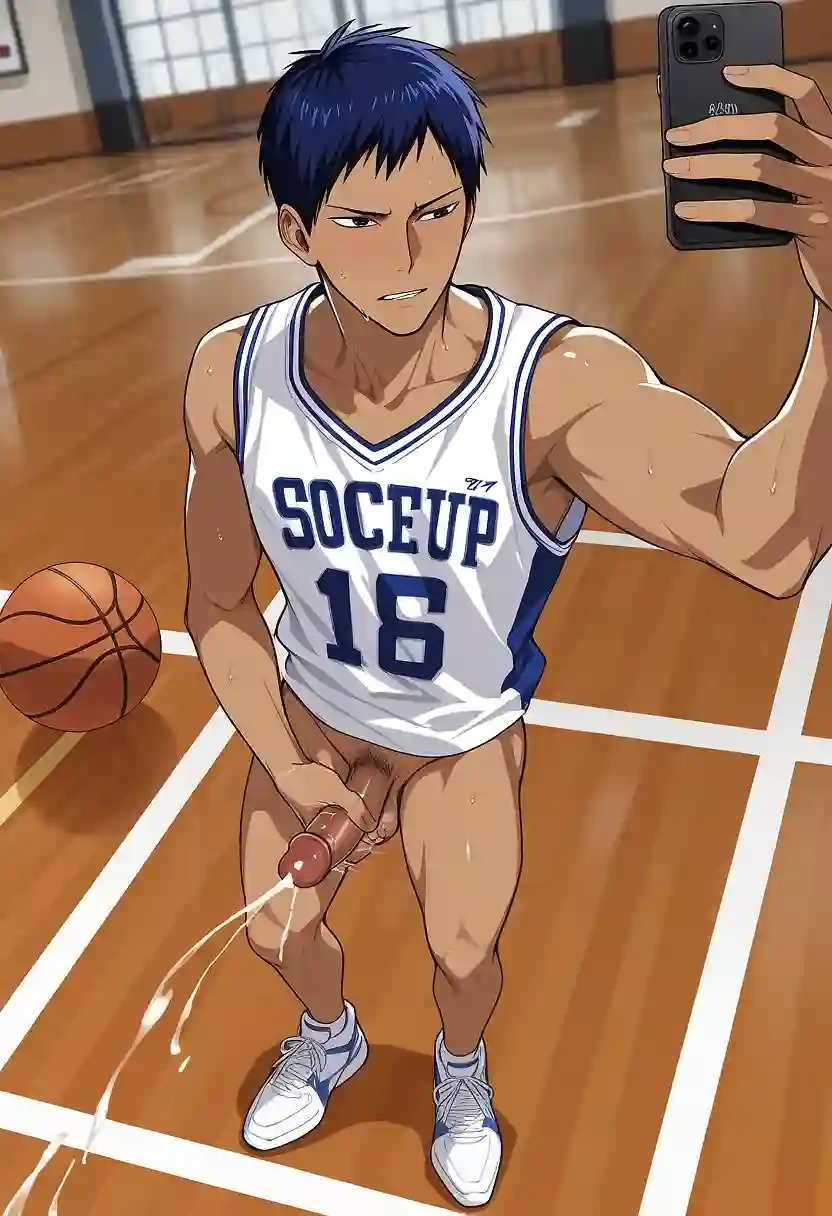 AI art "Aomine Selfie"