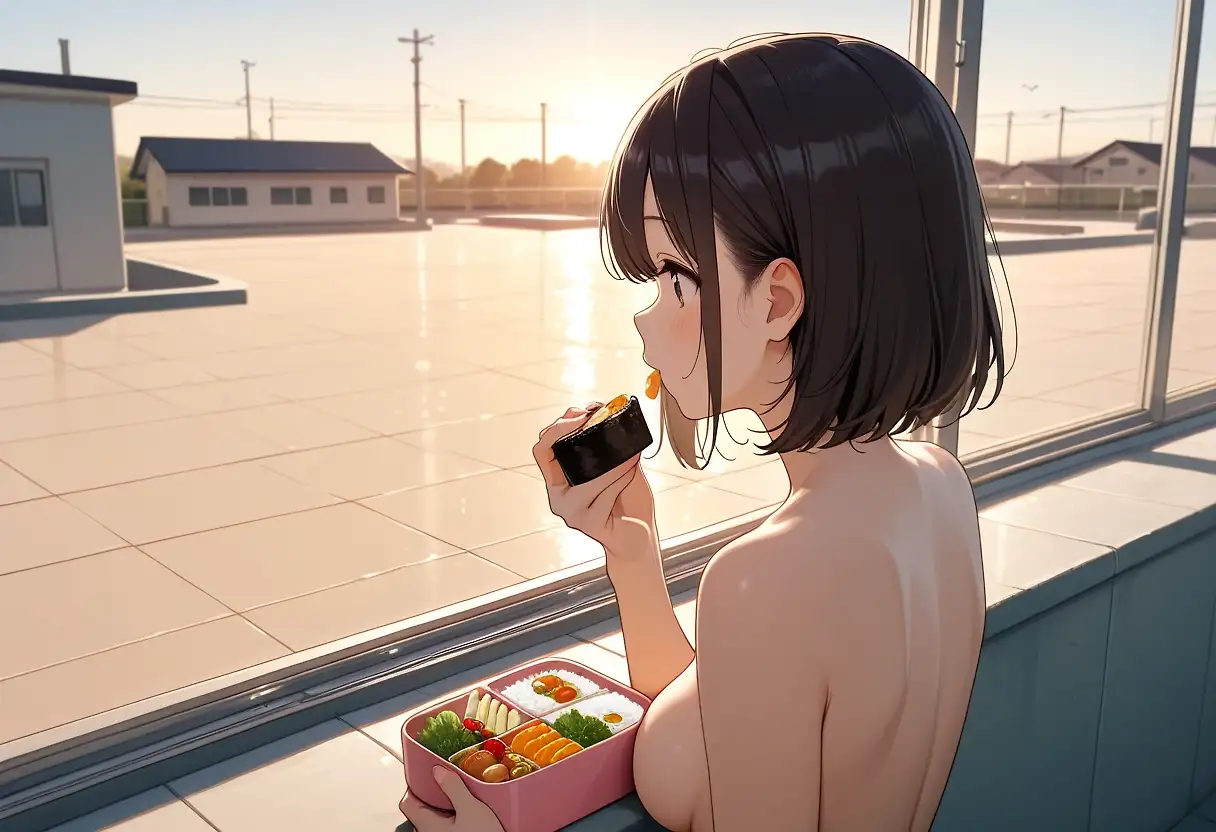 AI art "lunch time"