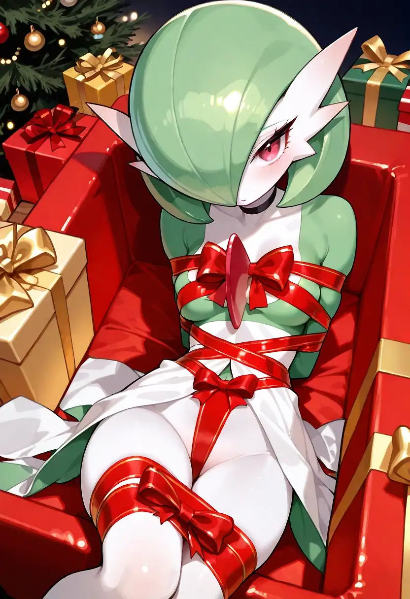 AI art 'Gardevoir's gift for her master'