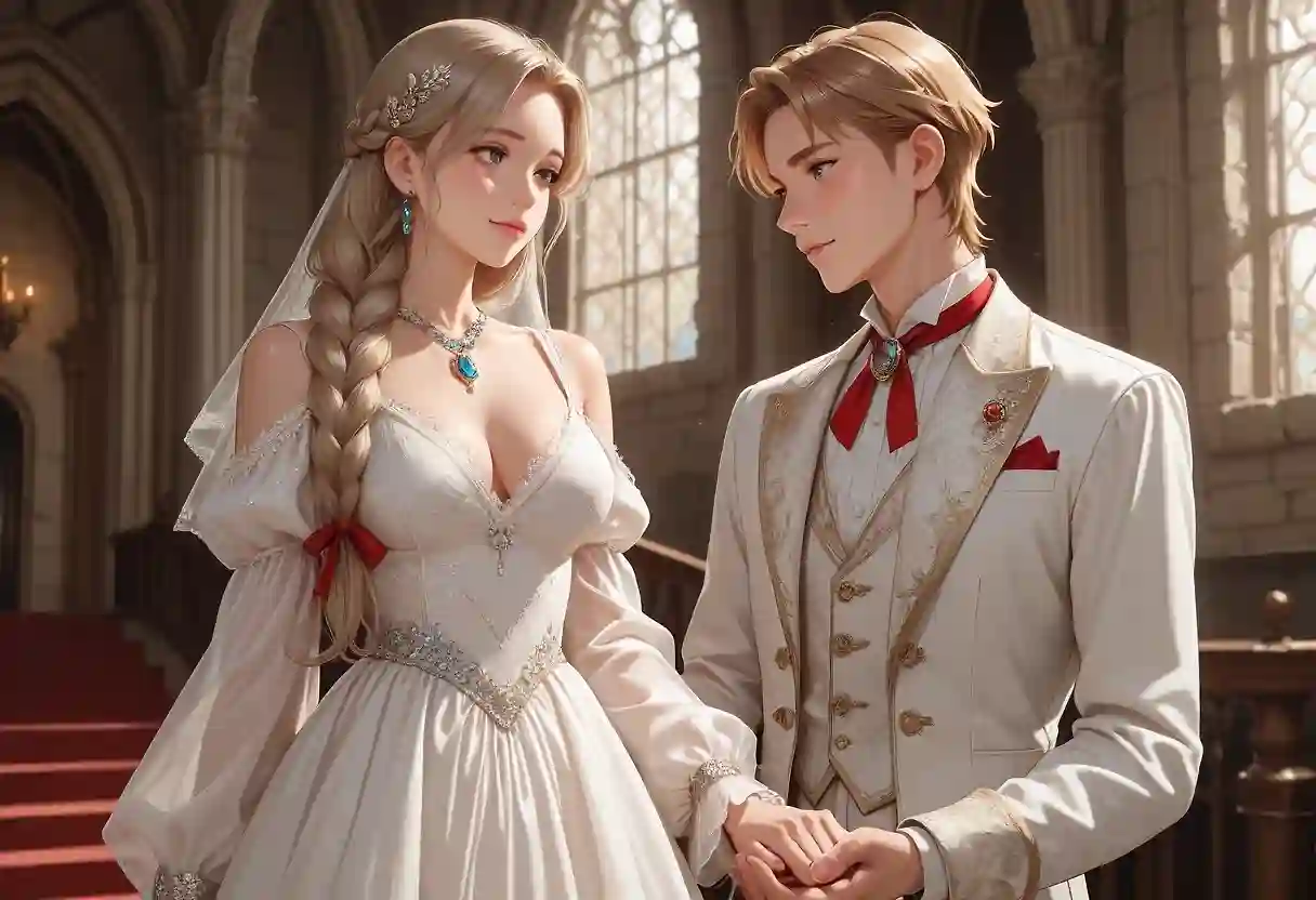 AI art "Cinderella's First Night"