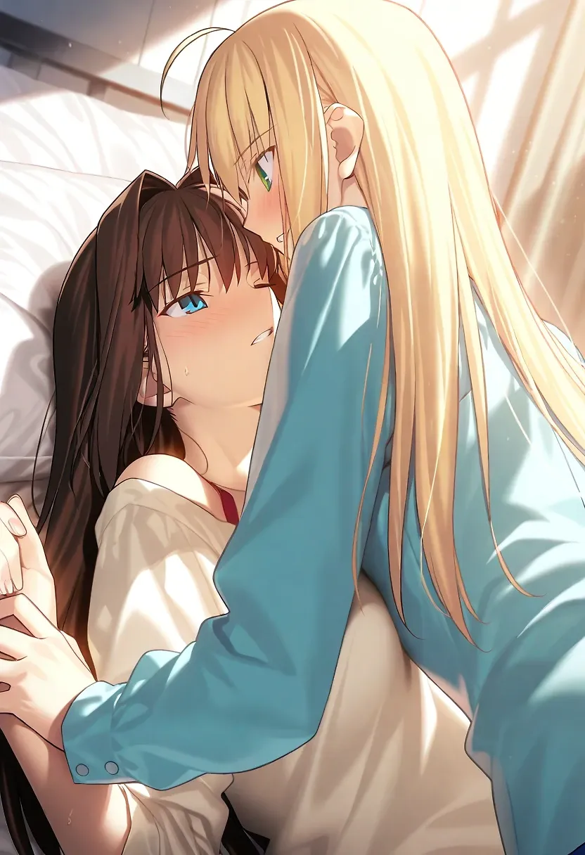 Aozaki Aoko x Saber