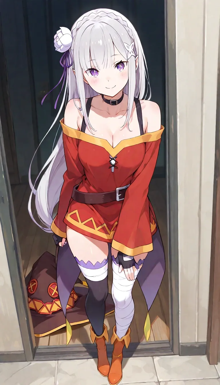 megumin cos emilia