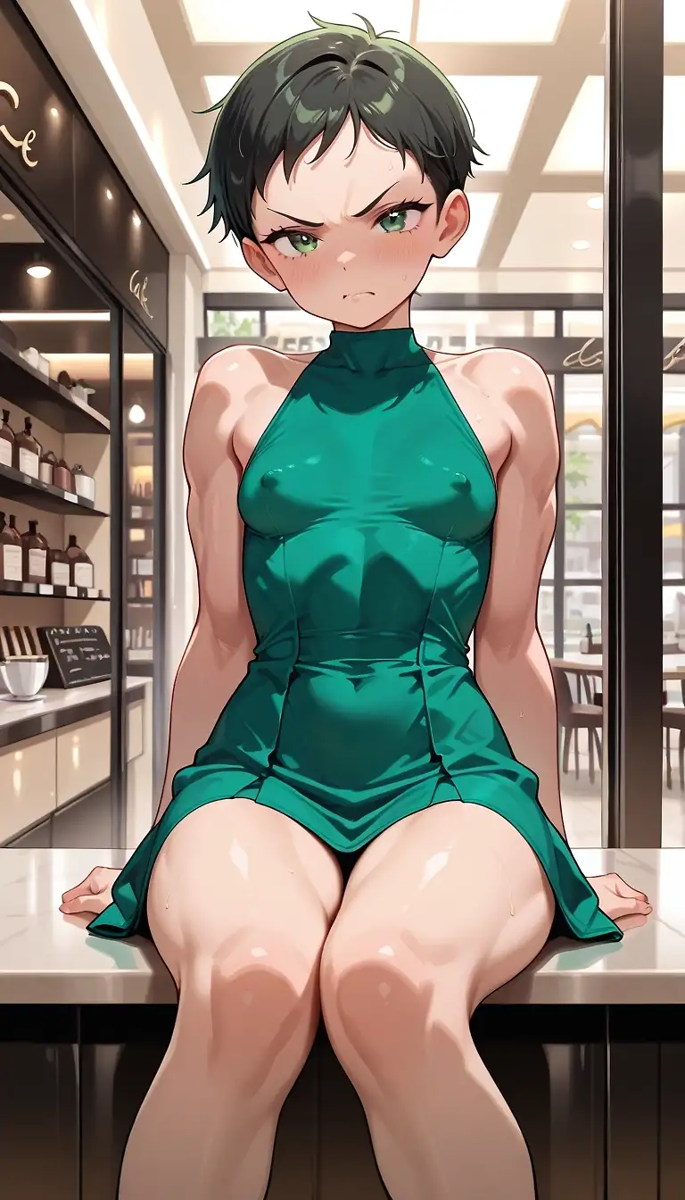 AI art "The Powerpuff Girls Have Grown Up – Buttercup"