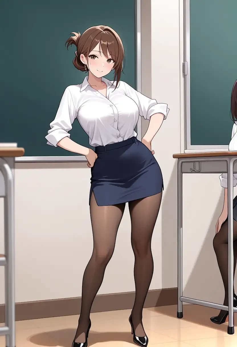 AI art "Milf sensei"