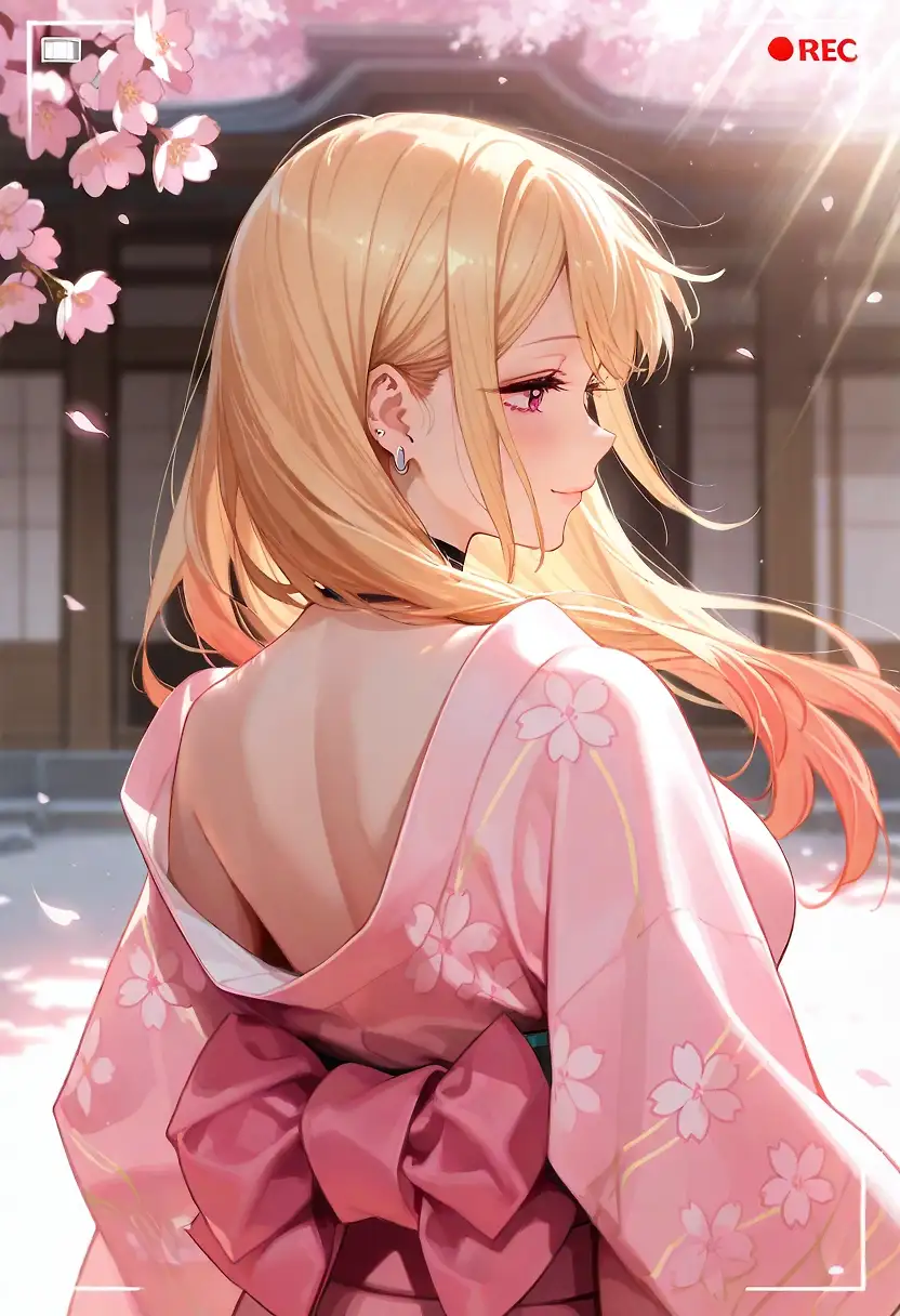 AI art "Marin sakura"