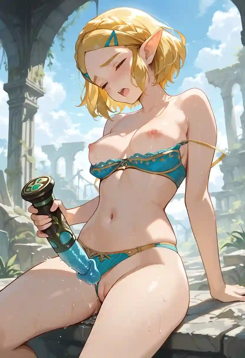 AI art "Zelda: New Discovery!"