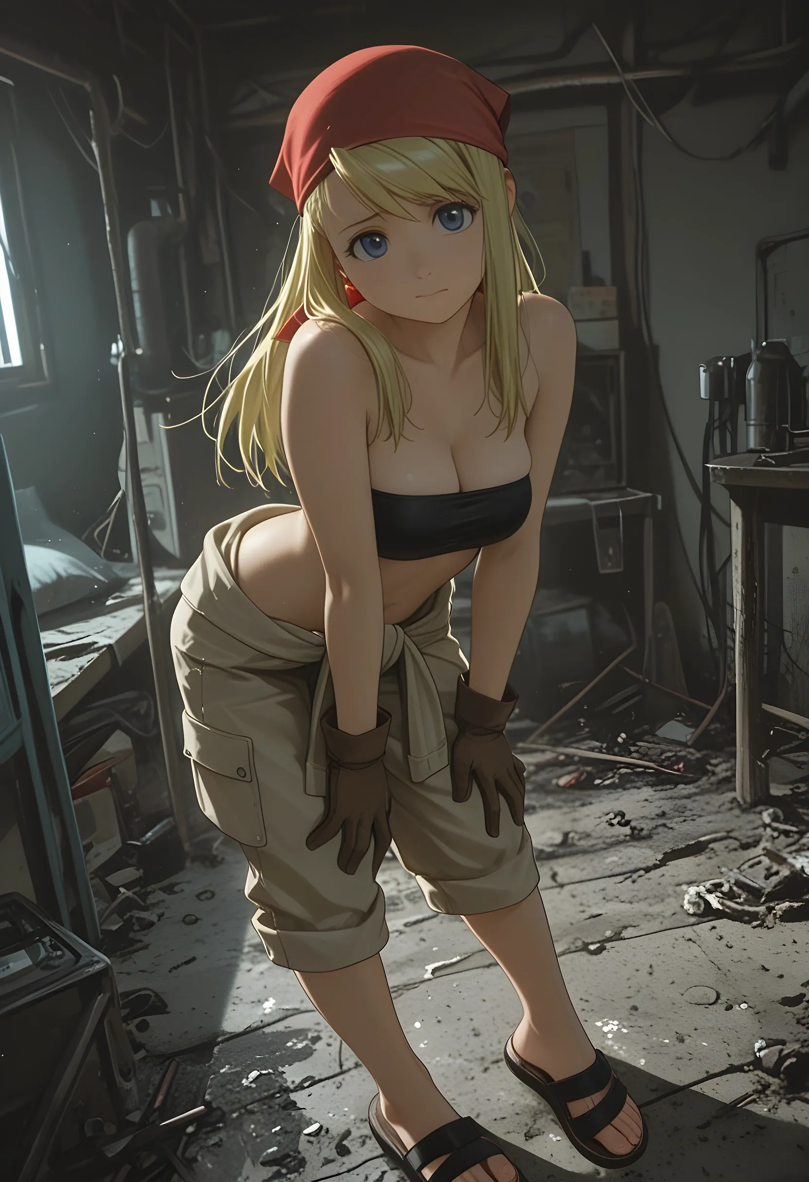 AI art "Winry"