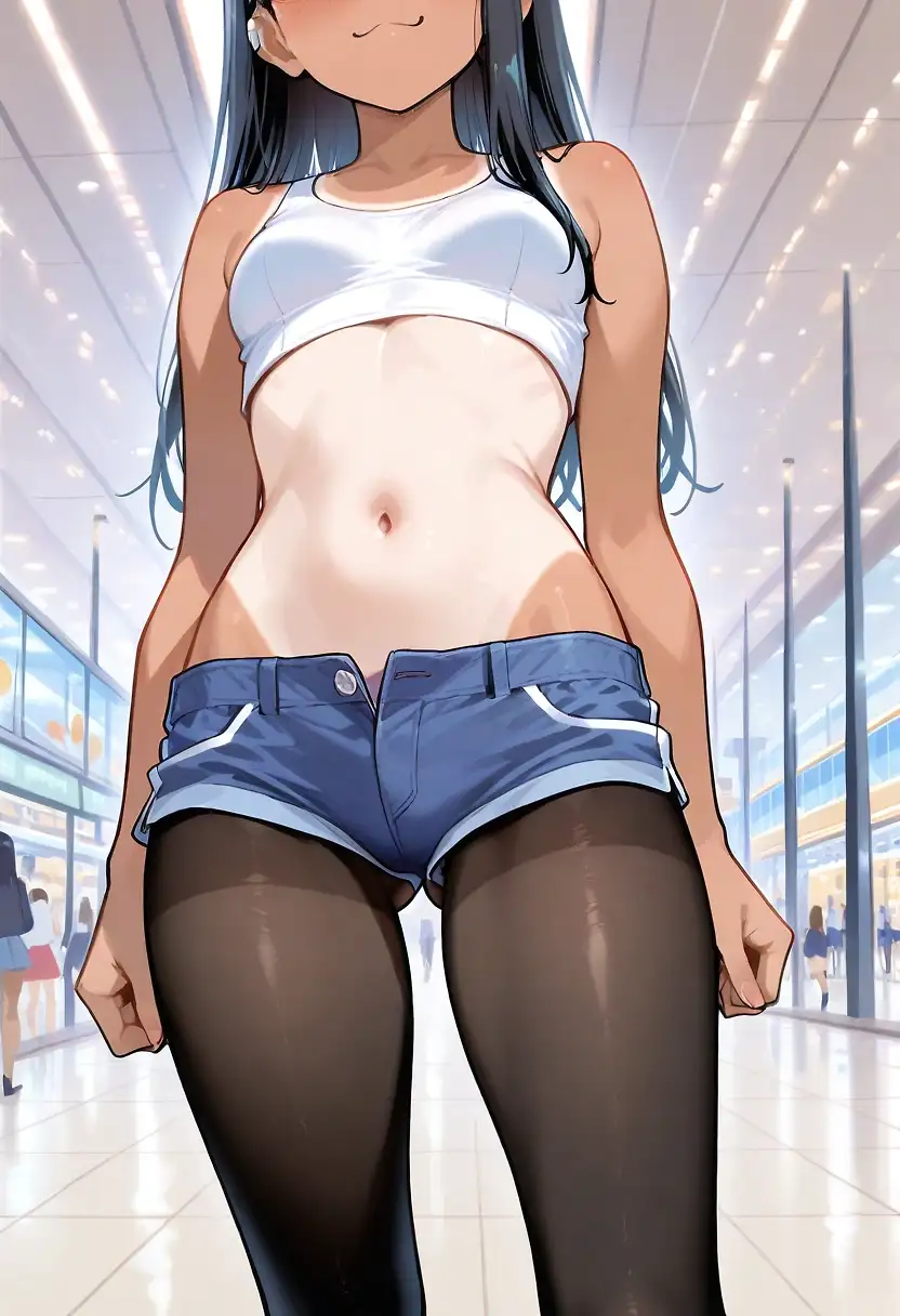 AI art "No peeking!"