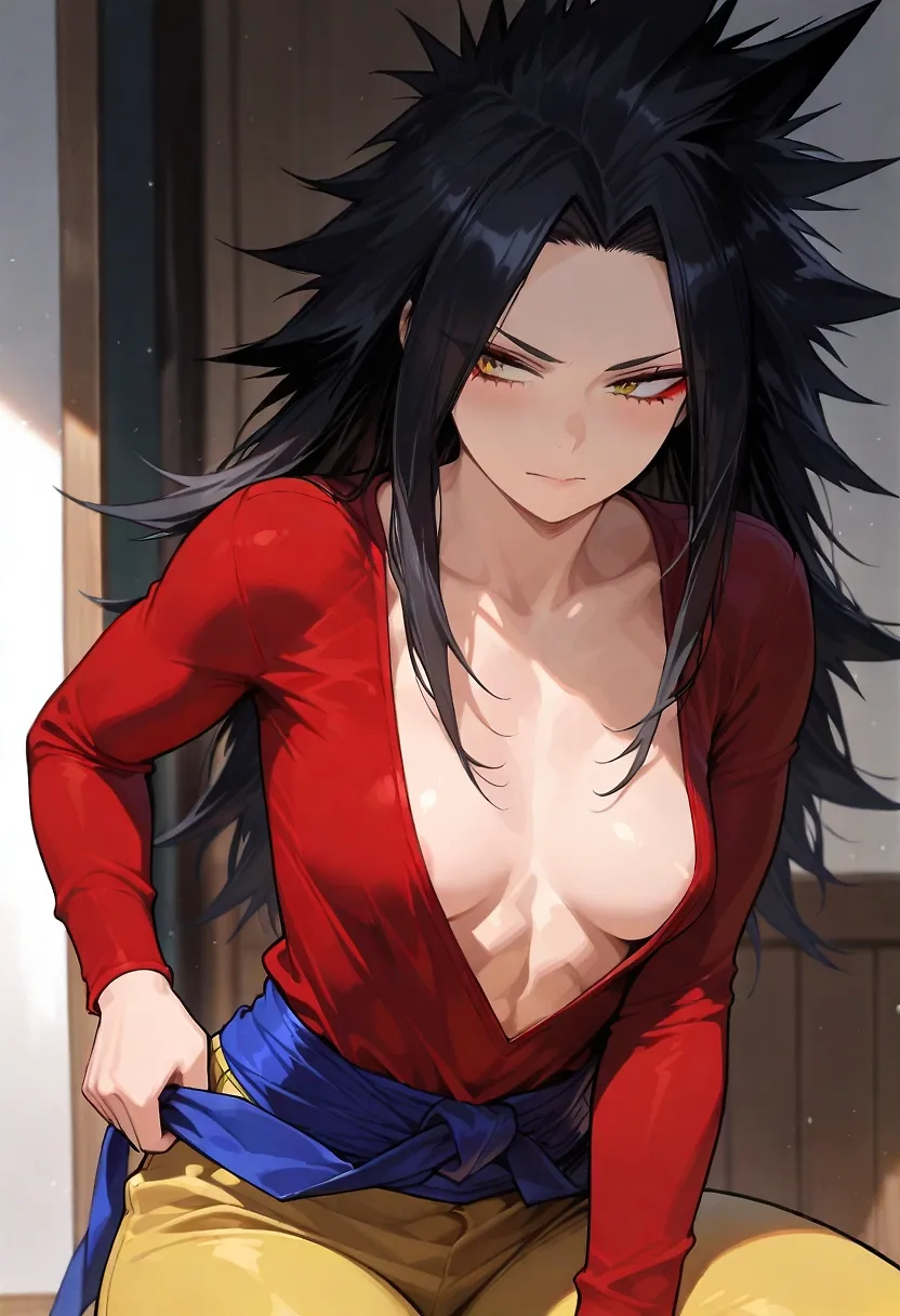 AI art "We have ssj4 at home"