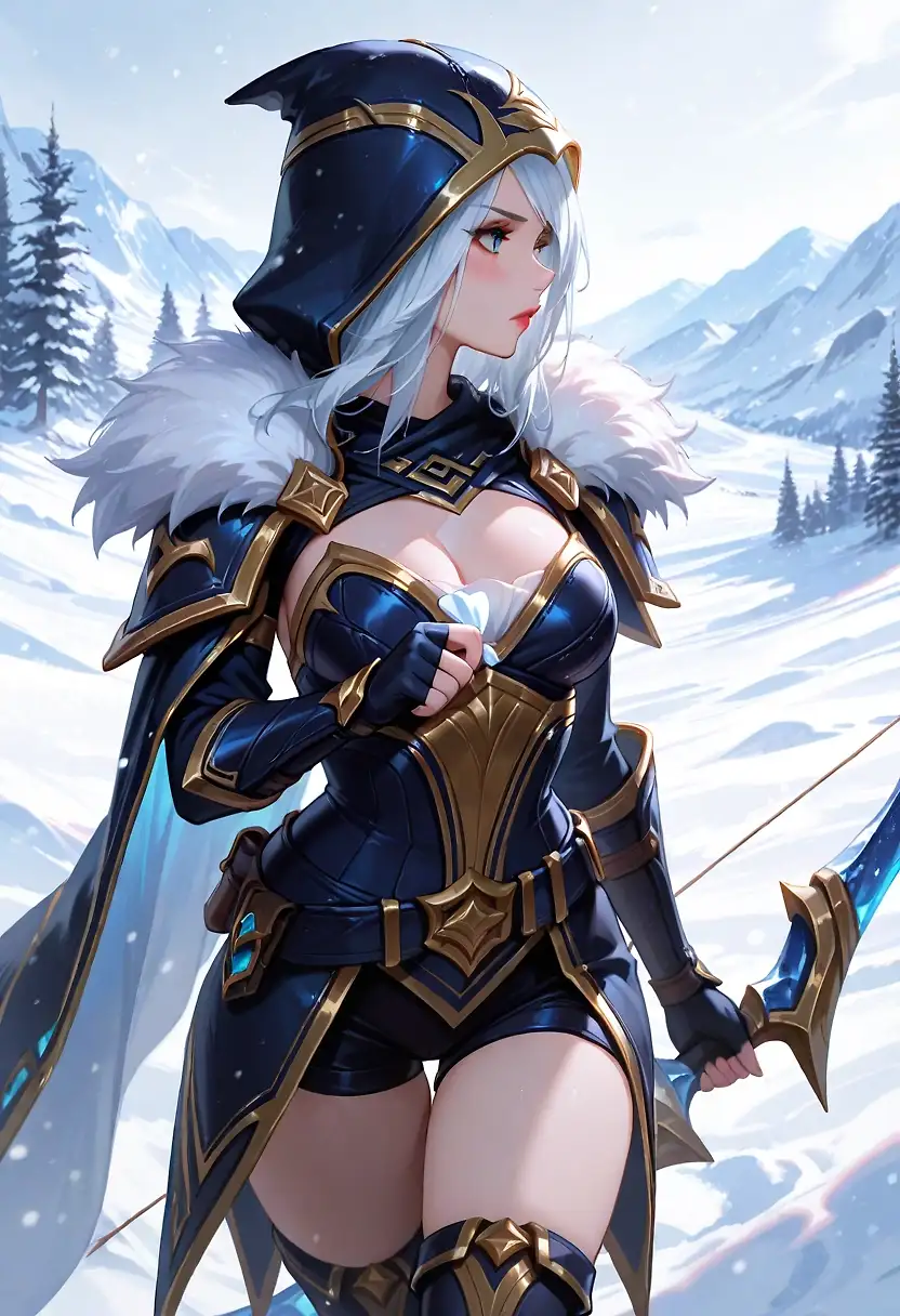 AI art "Porn of Legends A to Z - Ashe"