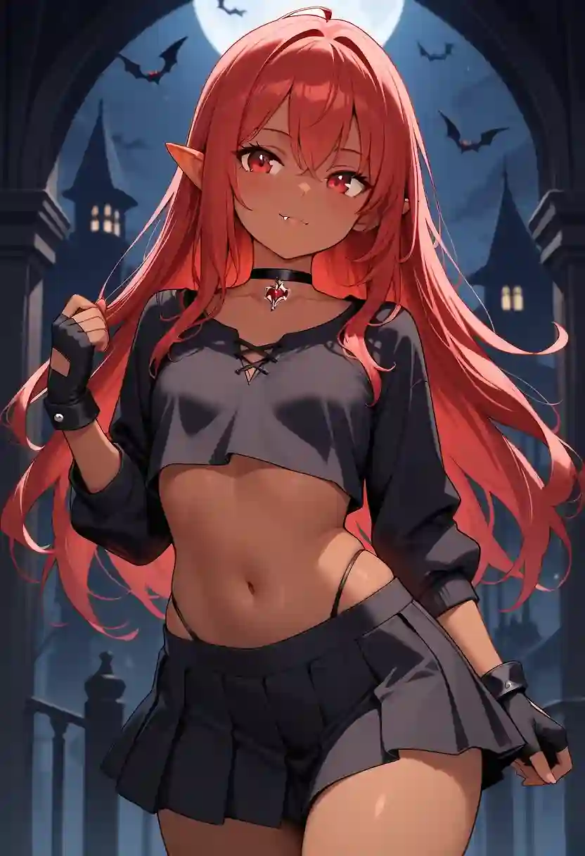 AI art 'Lilura OC Outfit' with user description 'Which outfit is your favorite?'