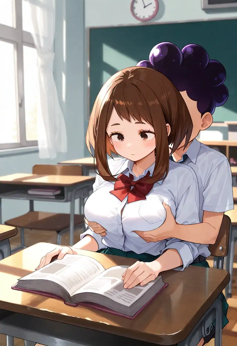 AI art 'Uraraka Ochako'