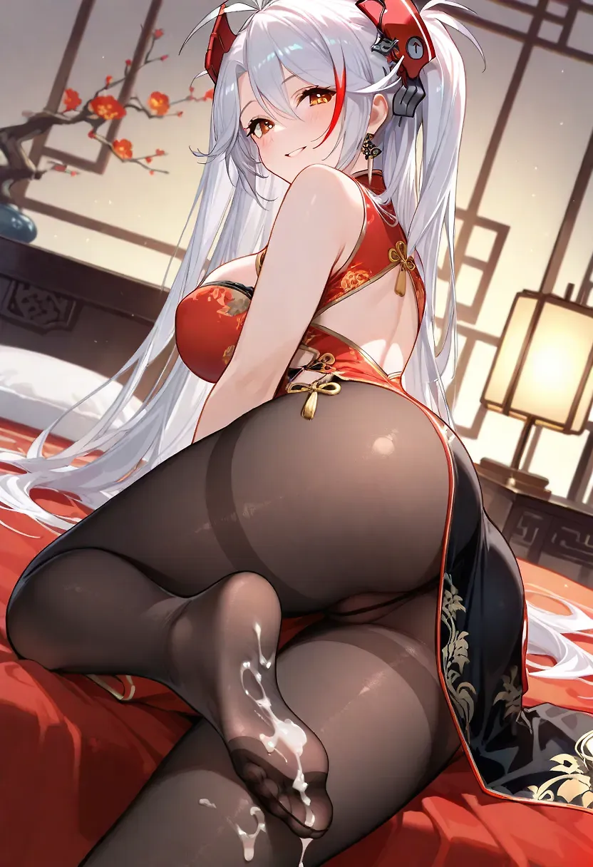 AI art "Eugen cum on feet"