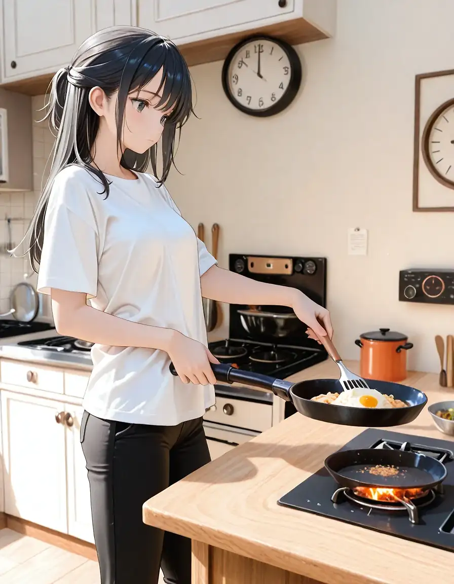 AI art "Cooking"