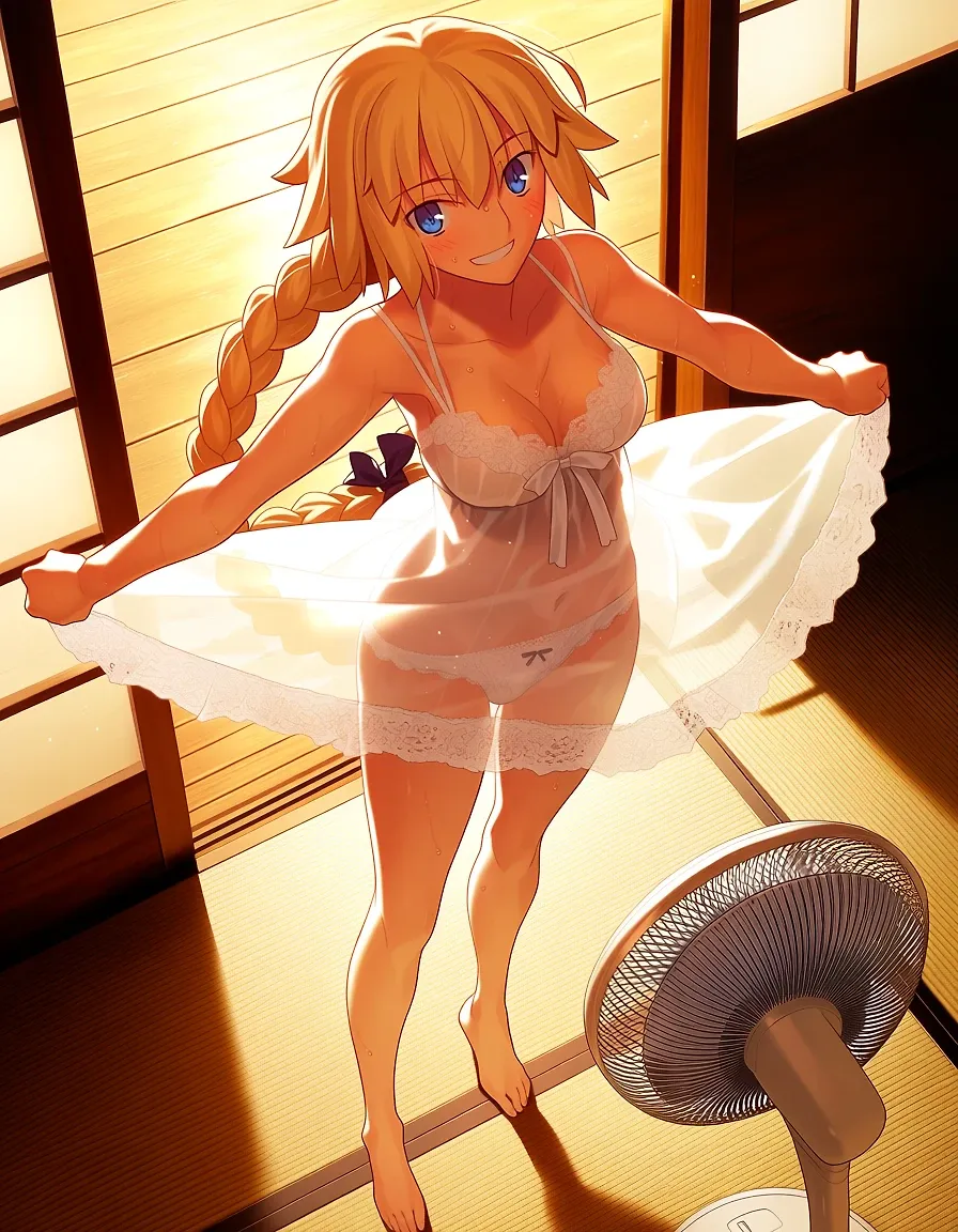 AI art "Jeanne d'Arc"