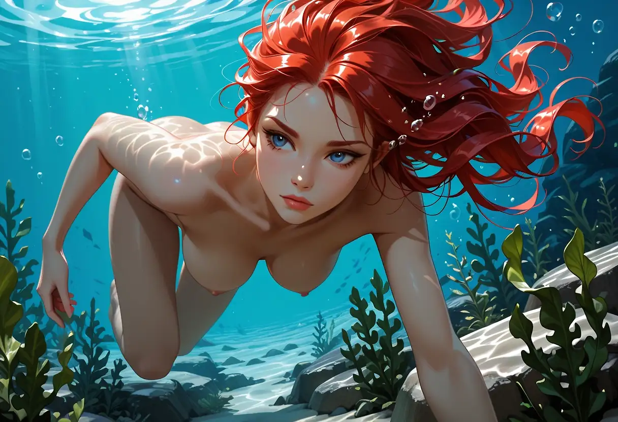 AI art 'Swimming'