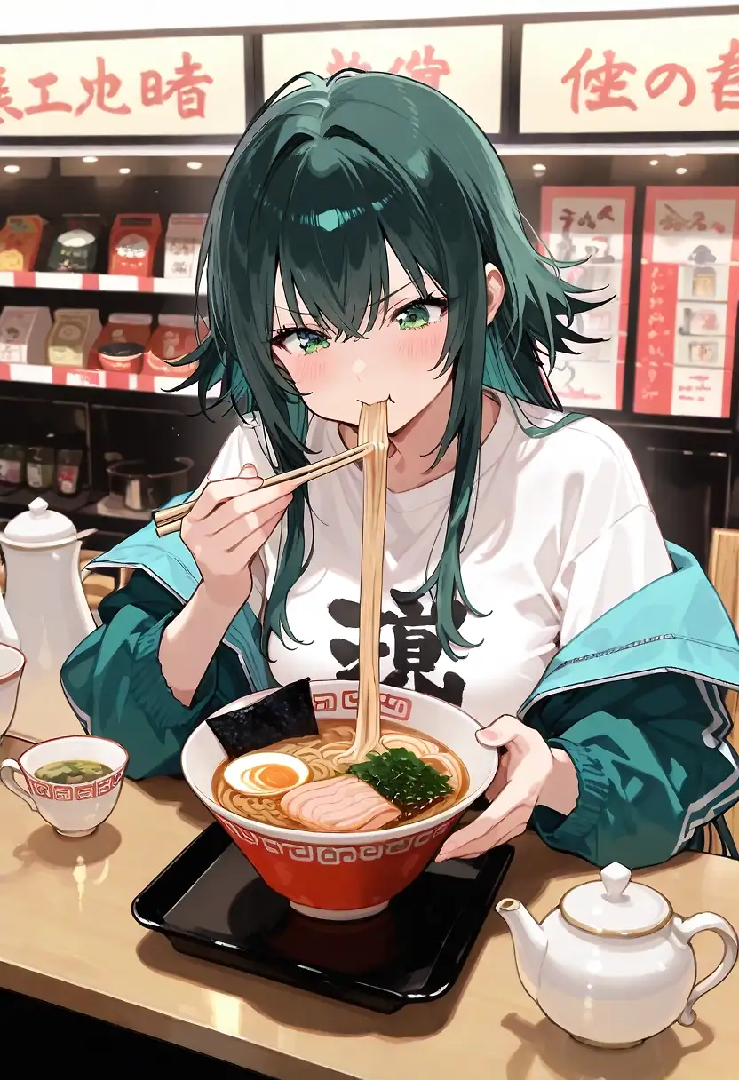 AI art "Happy Temari"