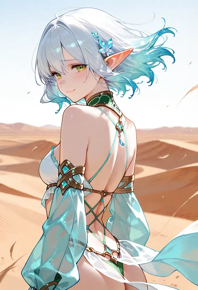 AI art "Desert capture"
