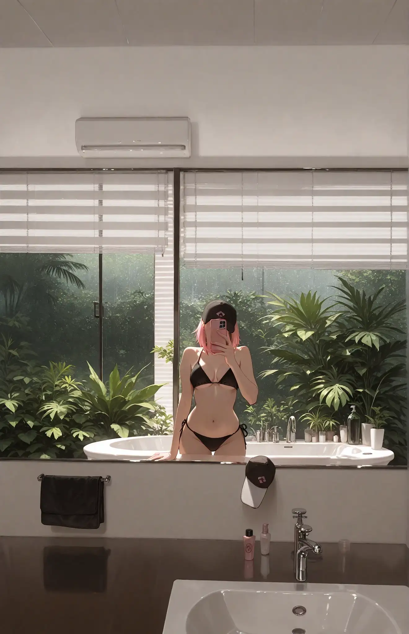 AI art "Just sakura sfw"