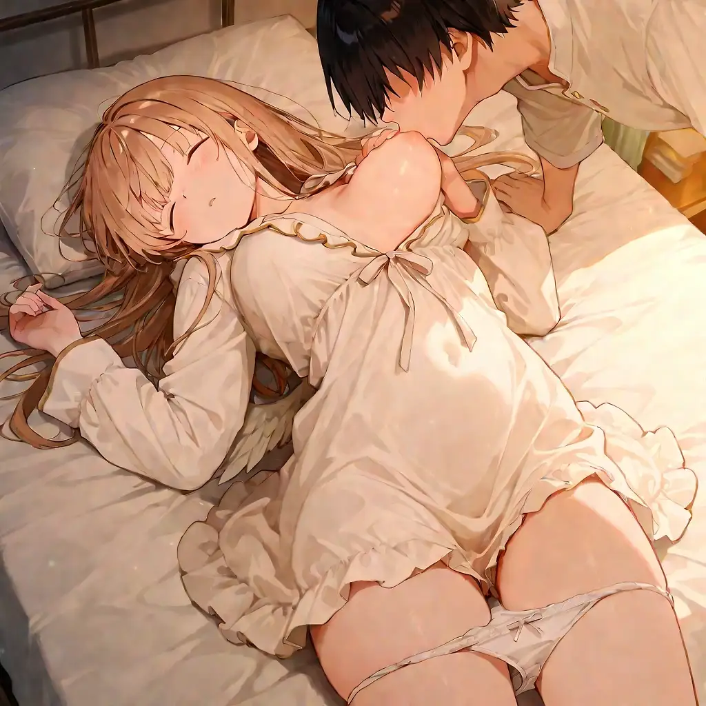 AI art "Normal day of angle #1"